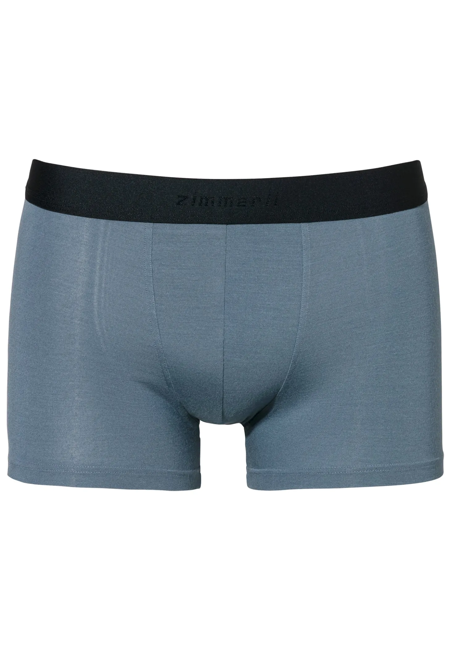 Homme Zimmerli PurenessBoxer Trunk - blue slate