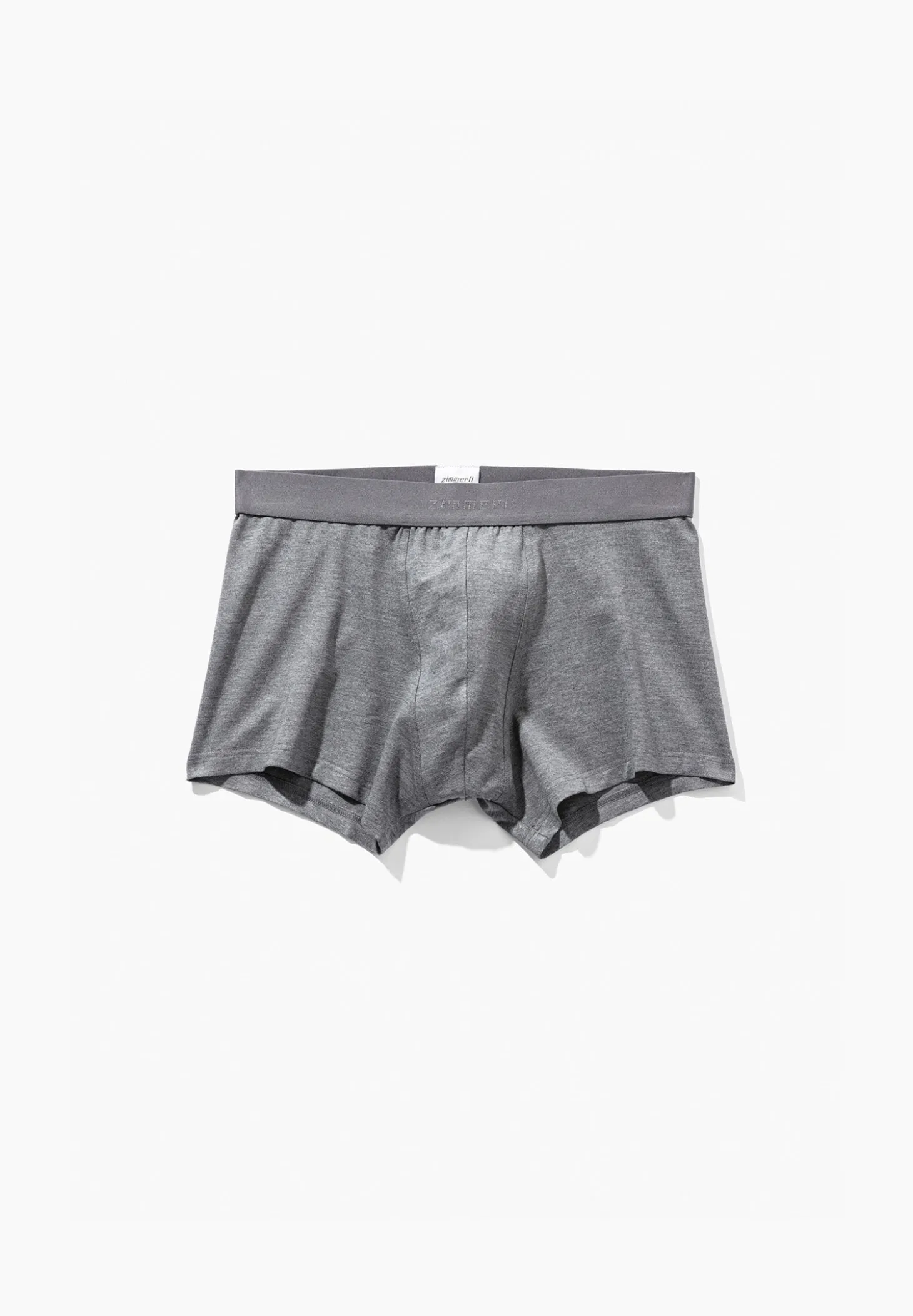 Homme Zimmerli PurenessBoxer Trunk - grey mélange