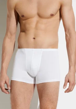 Homme Zimmerli PurenessBoxer Trunk, taille étroite - white