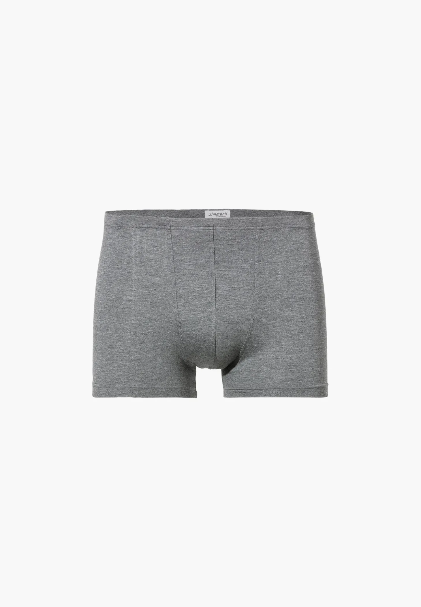 Homme Zimmerli PurenessBoxer Trunk, taille étroite - grey mélange