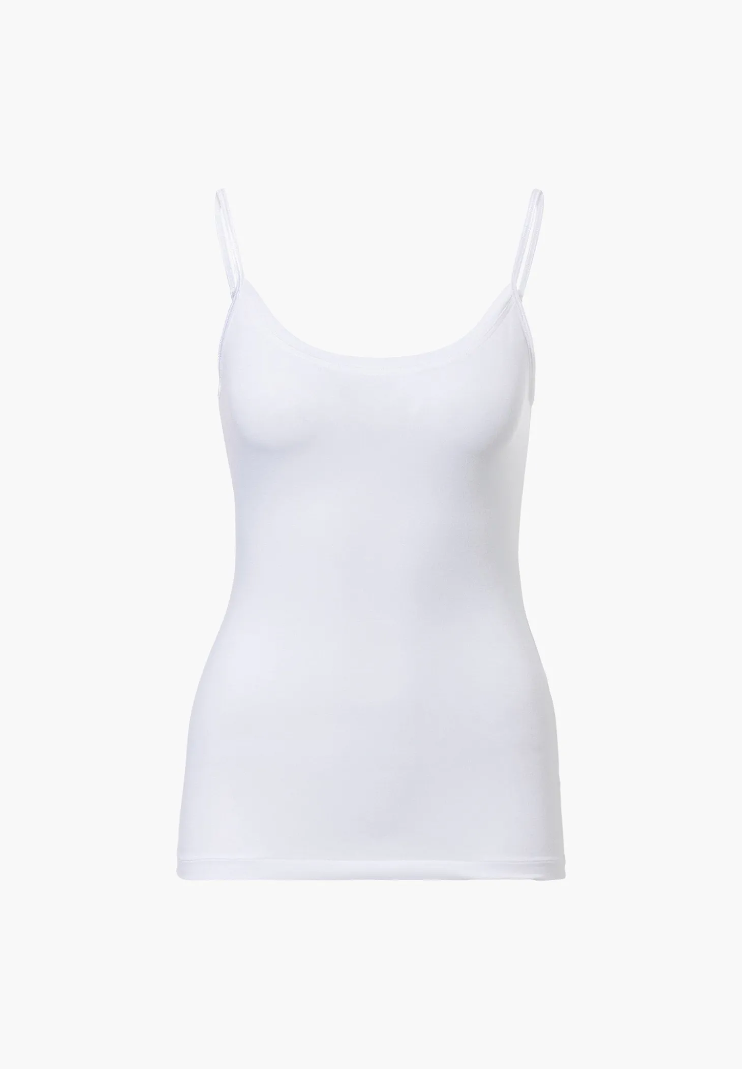 Femme Zimmerli PurenessCaraco fines bretelles - white