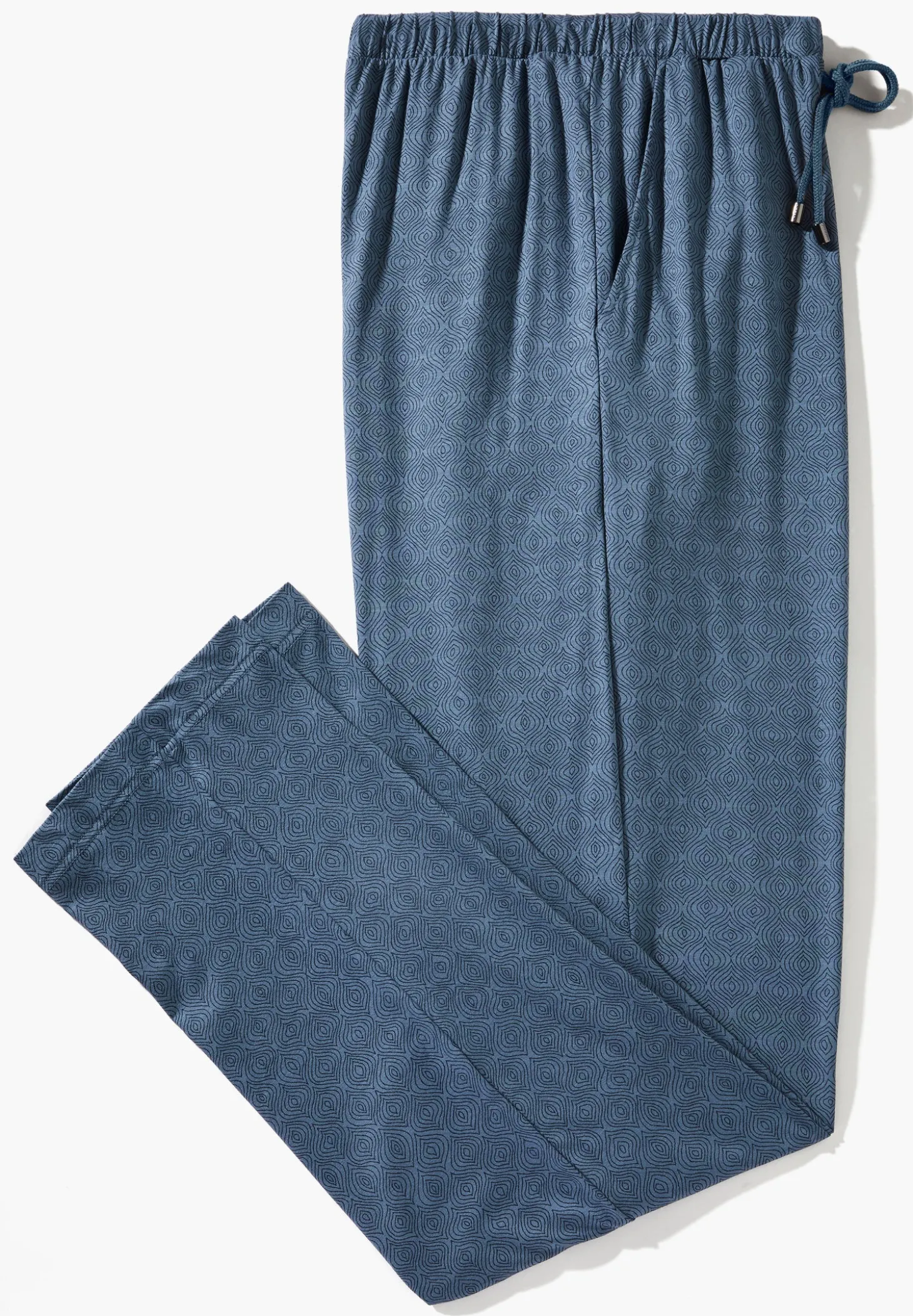 Homme Zimmerli Pureness PrintPantalon - linear geo blue