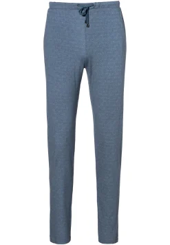 Homme Zimmerli Pureness PrintPantalon - linear geo blue