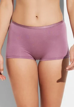 Femme Zimmerli PurenessSlip - mulberry