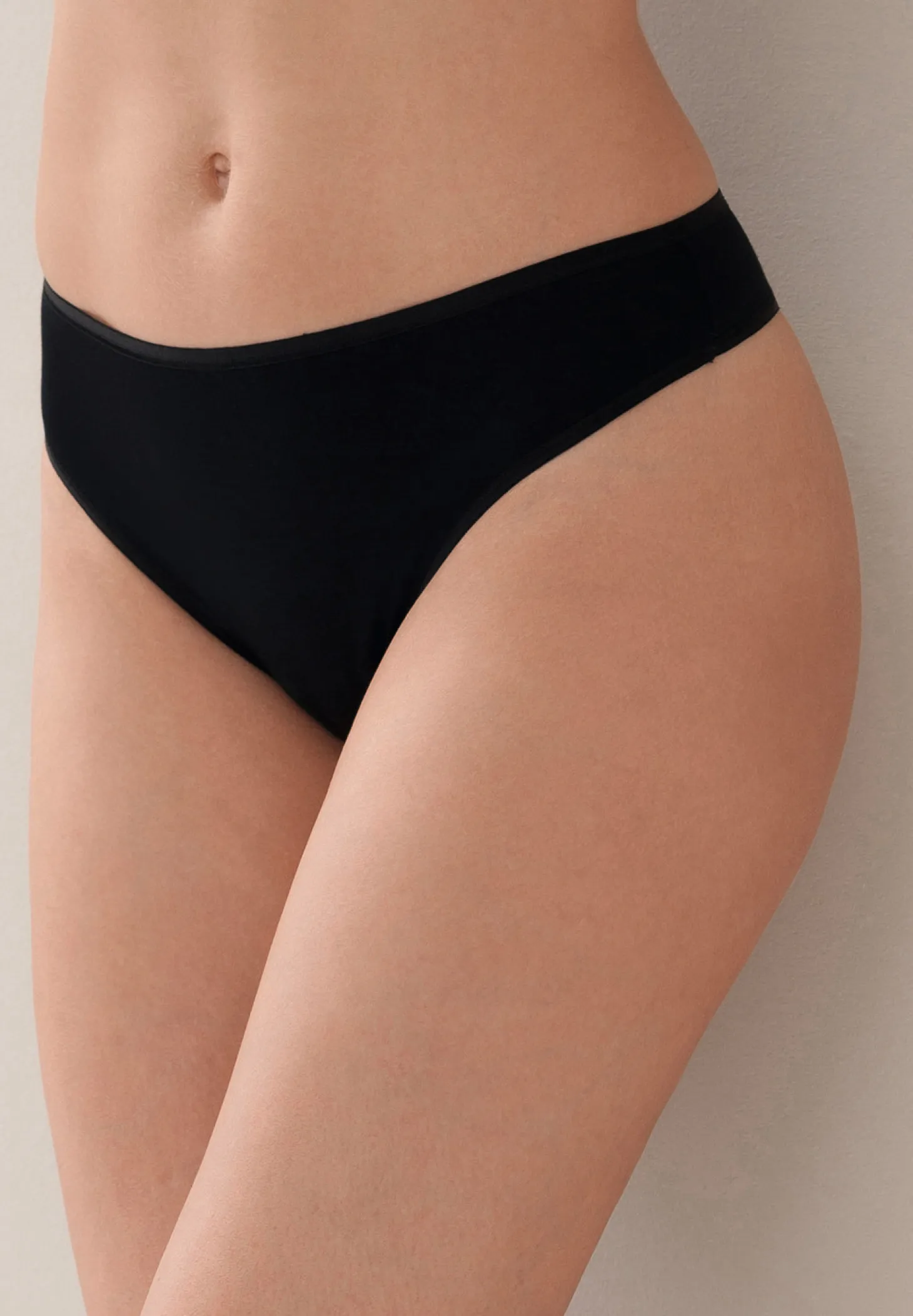 Femme Zimmerli PurenessThong - black