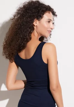 Femme Zimmerli PurenessTop - navy
