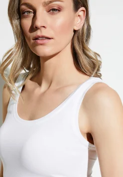 Femme Zimmerli PurenessTop - white
