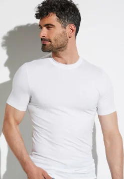 Homme Zimmerli PurenessT-Shirt à manches courtes - white