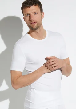Homme Zimmerli PurenessT-Shirt à manches courtes - white