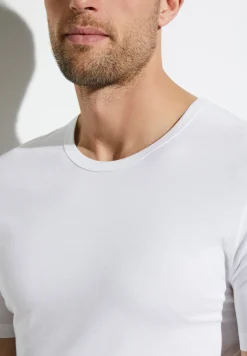 Homme Zimmerli PurenessT-Shirt à manches courtes - white