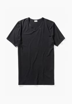Homme Zimmerli PurenessT-Shirt à manches courtes - black
