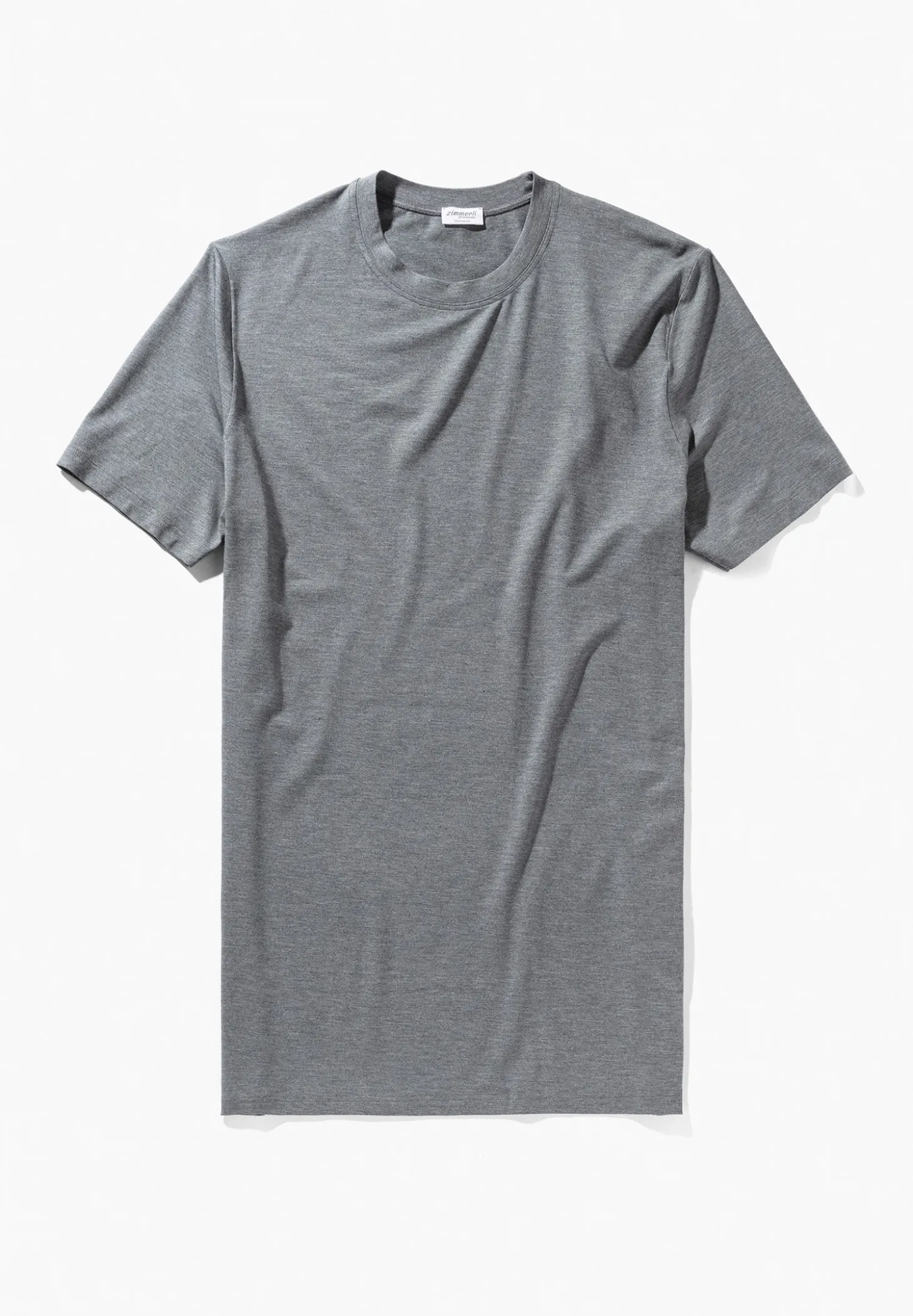 Homme Zimmerli PurenessT-Shirt à manches courtes - grey mélange