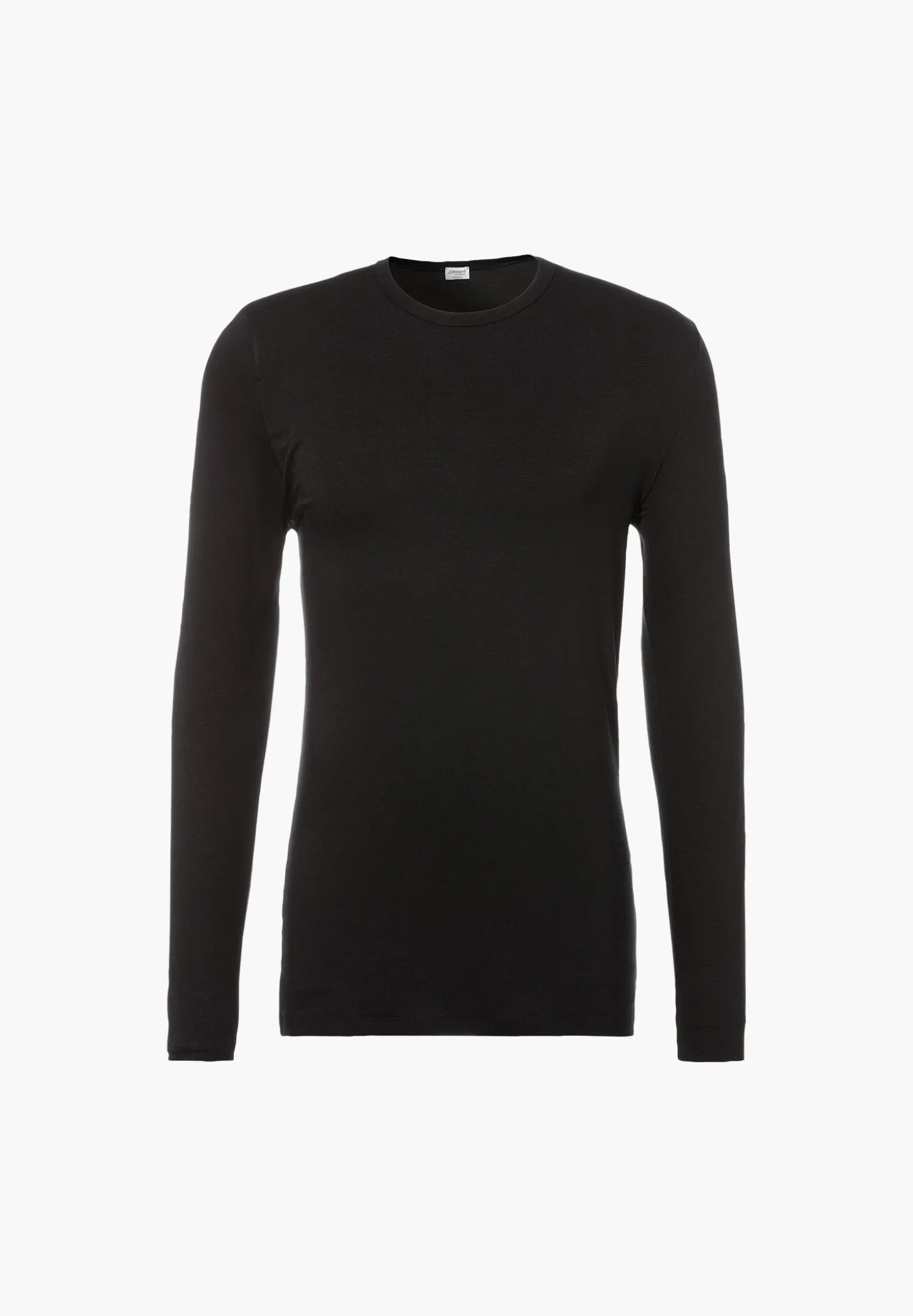 Homme Zimmerli PurenessT-Shirt à manches longues - black