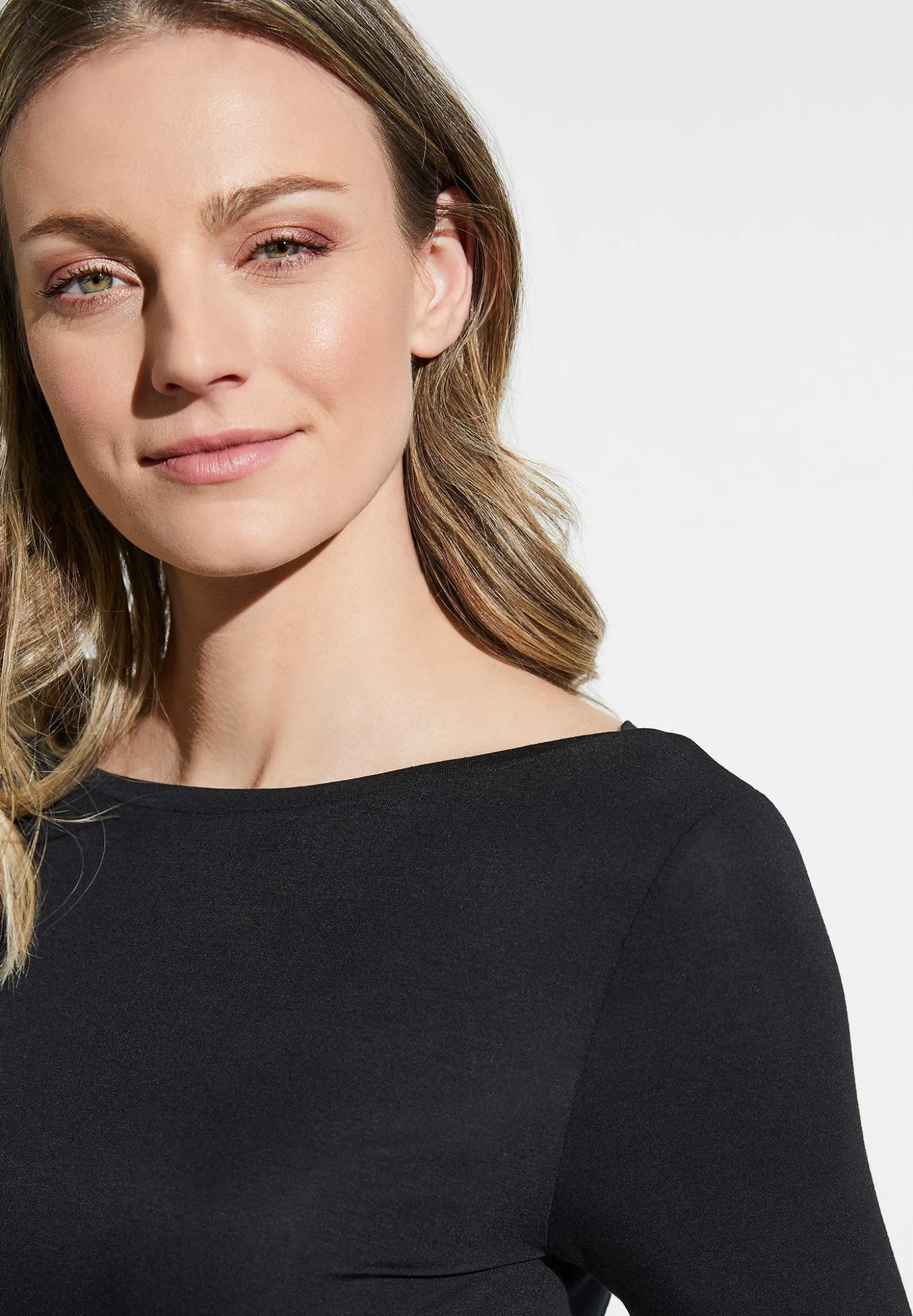 Femme Zimmerli PurenessT-Shirt à manches longues - black