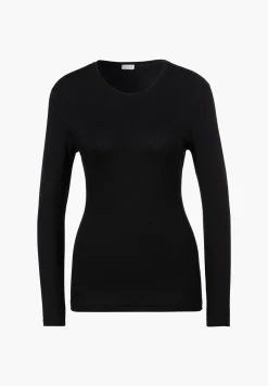 Femme Zimmerli PurenessT-Shirt à manches longues - black