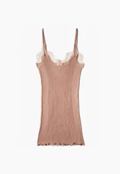 Femme Zimmerli RichelieuCaraco fines bretelles - powder rose