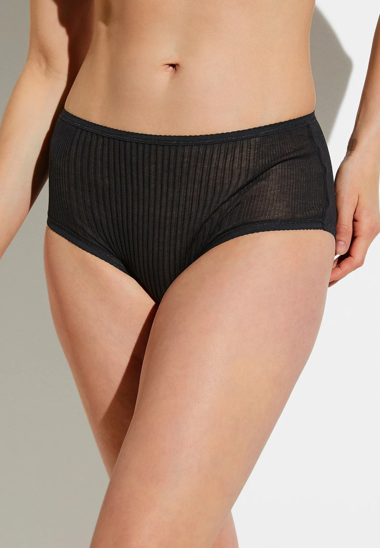 Femme Zimmerli RichelieuHipster - black