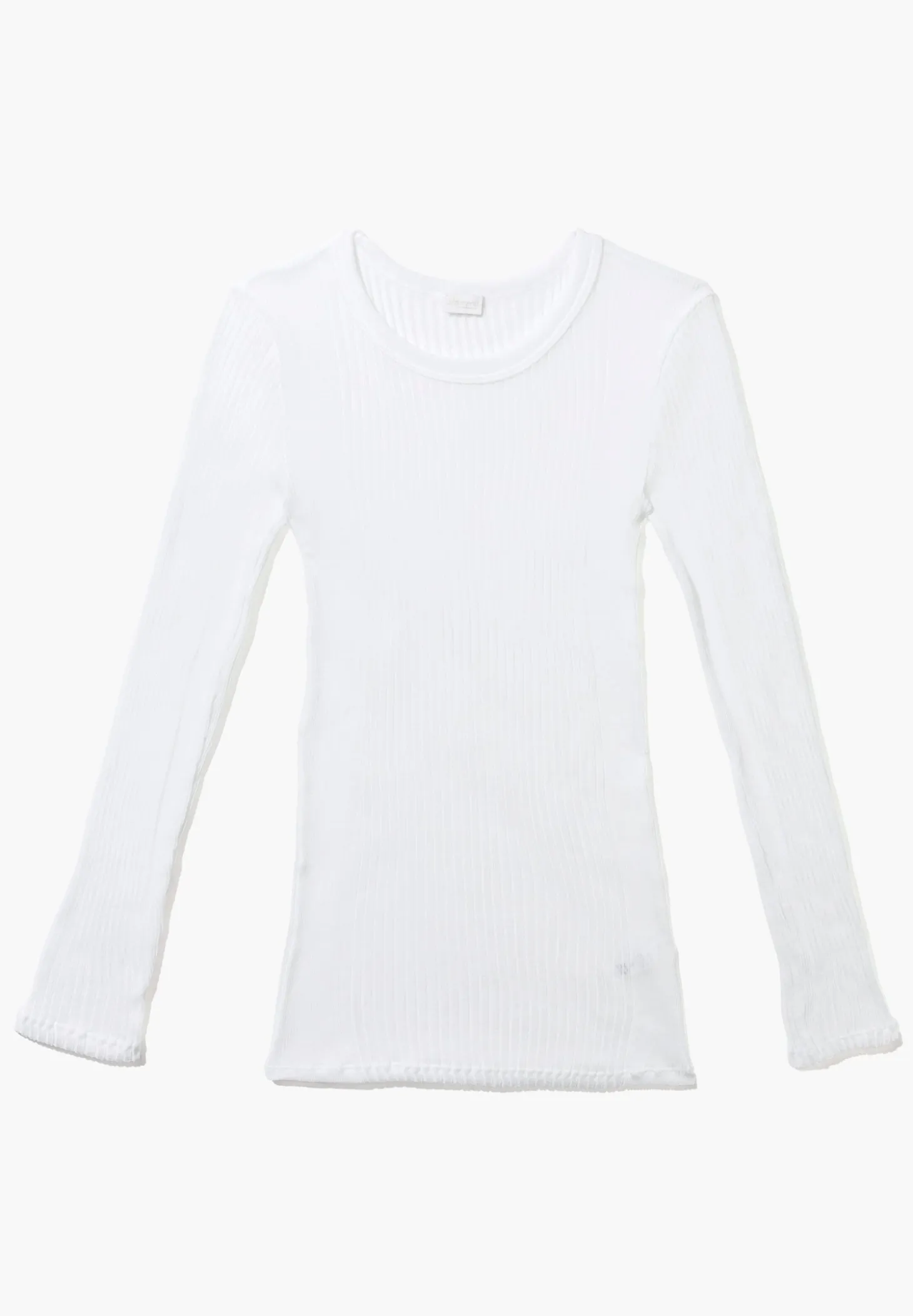 Femme Zimmerli RichelieuT-Shirt à manches longues - white