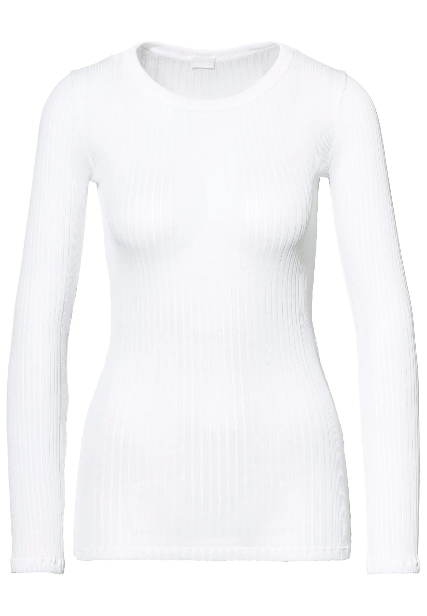 Femme Zimmerli RichelieuT-Shirt à manches longues - white