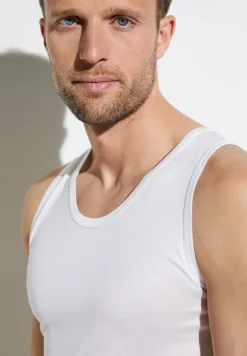 Homme Zimmerli Royal ClassicDébardeur - blancSuper fins