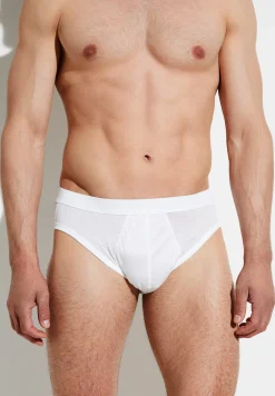 Homme Zimmerli Royal ClassicSlip - blancSuper fins