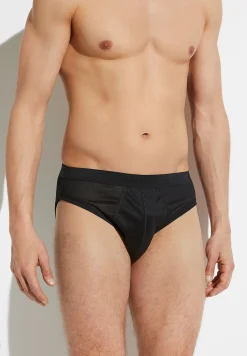 Homme Zimmerli Royal ClassicSlip - noirSuper fins