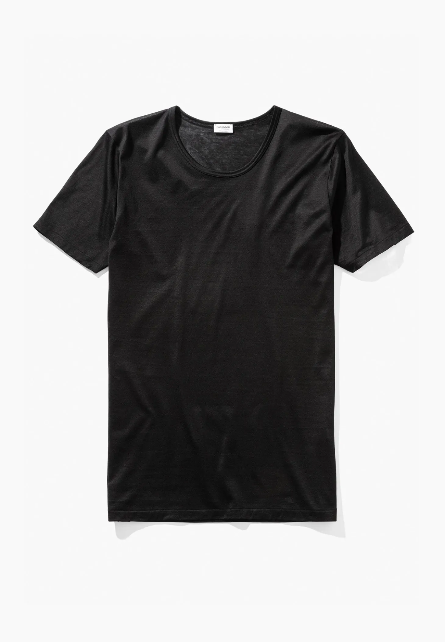 Homme Zimmerli Royal ClassicT-Shirt à manches courtes - noirSuper fins