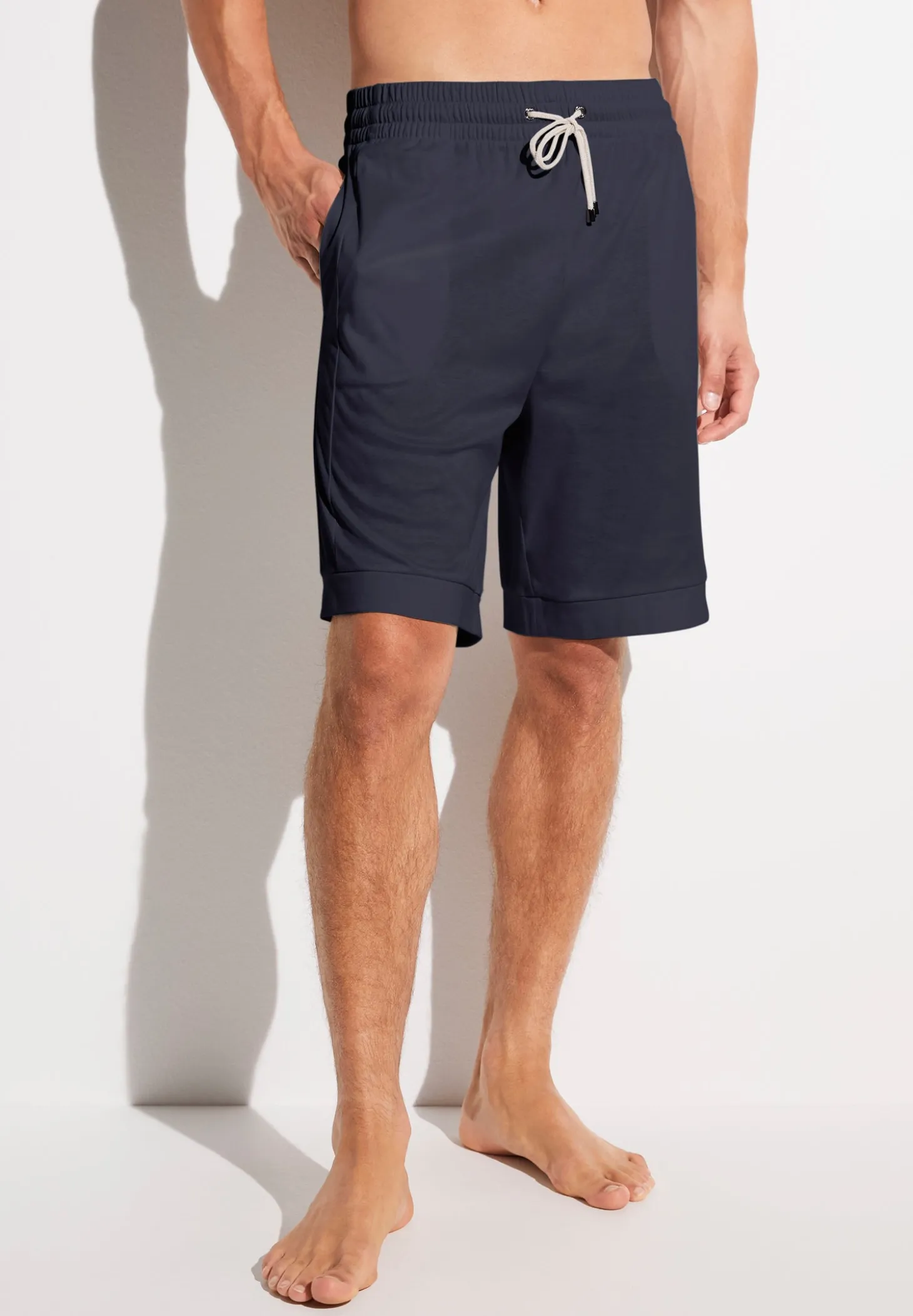 Homme Zimmerli Sea IslandPantalon court - navy