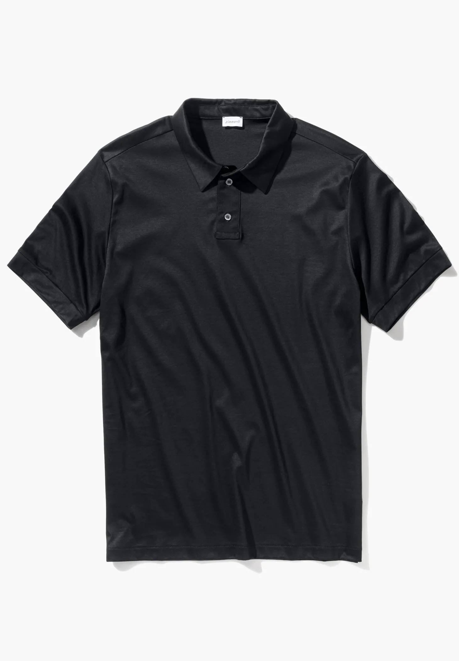 Homme Zimmerli Sea IslandPolo à manches courtes - black