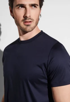 Homme Zimmerli Sea IslandPyjama court - navy