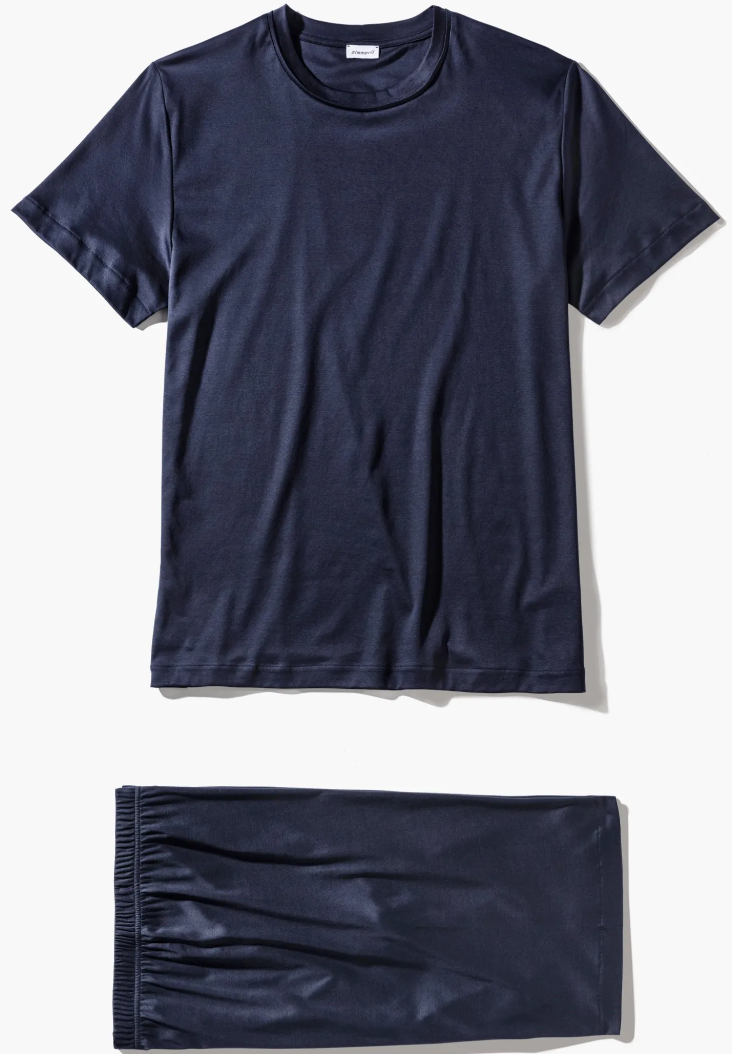 Homme Zimmerli Sea IslandPyjama court - navy