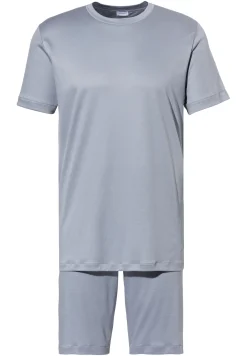Homme Zimmerli Sea IslandPyjama court - smoky blue