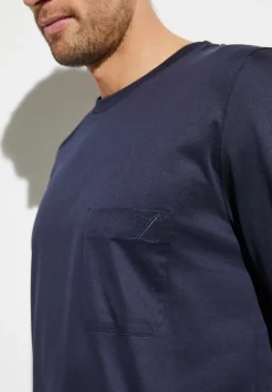 Homme Zimmerli Sea IslandPyjama longues - navy