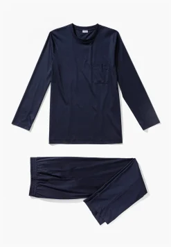 Homme Zimmerli Sea IslandPyjama longues - navy