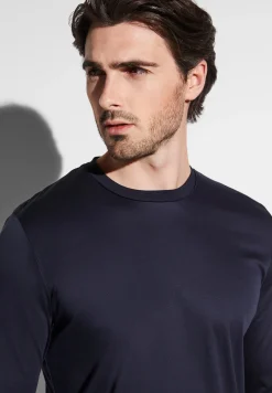 Homme Zimmerli Sea IslandPyjama longues - navy