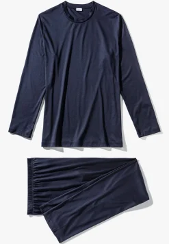 Homme Zimmerli Sea IslandPyjama longues - navy