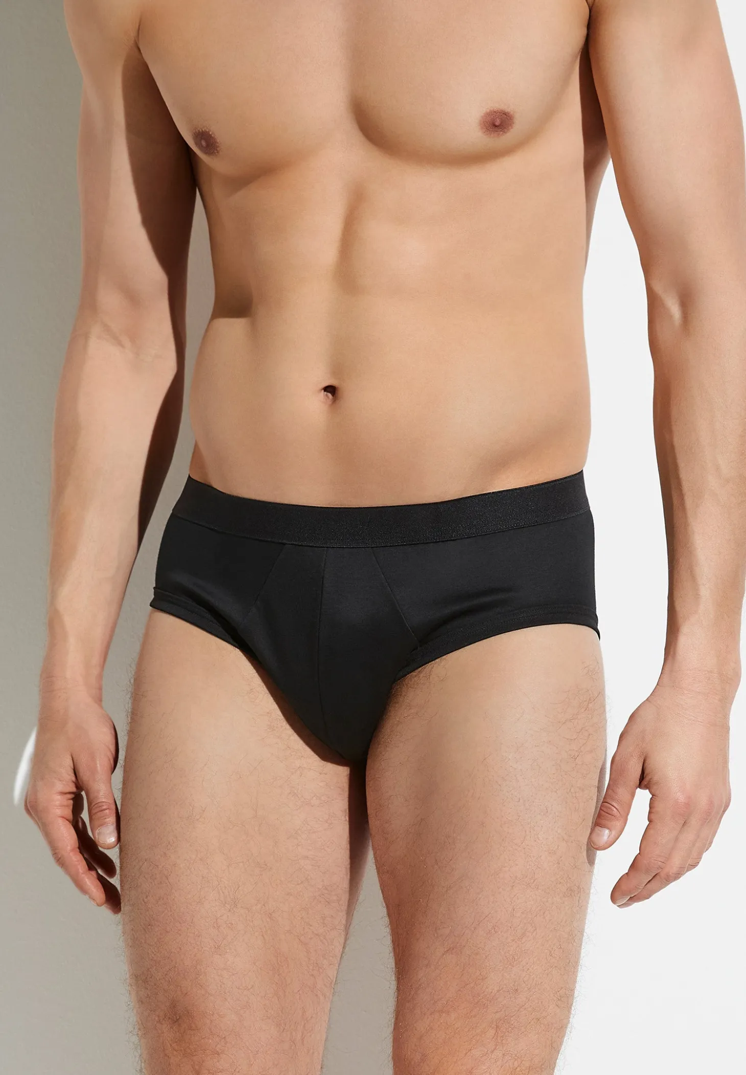 Homme Zimmerli Sea IslandSlip - black