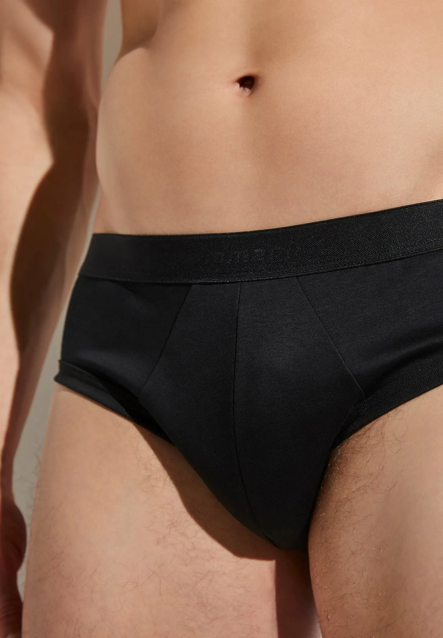 Homme Zimmerli Sea IslandSlip - black