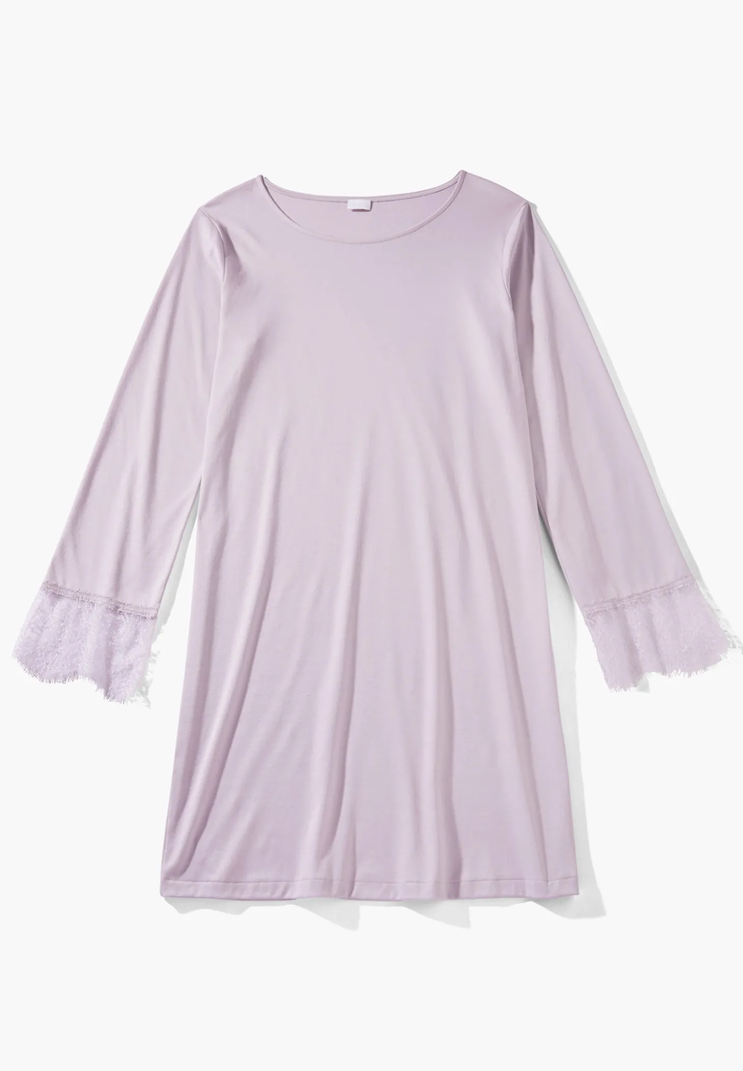 Femme Zimmerli Sea IslandTee-shirt de nuit manches longues - lilac