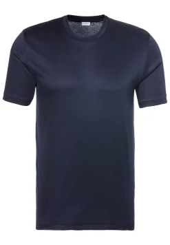 Homme Zimmerli Sea IslandT-Shirt à manches courtes, col rond - navy