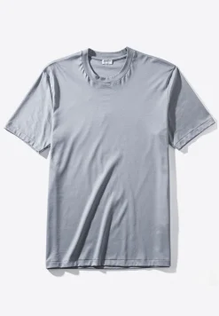 Homme Zimmerli Sea IslandT-Shirt à manches courtes - smoky blue