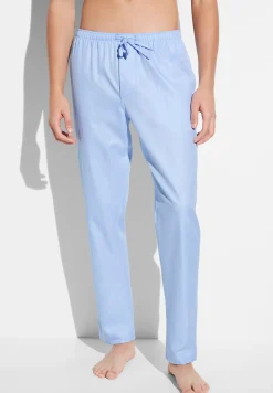 Homme Zimmerli Sea Island WovenPantalon - blue