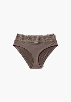 Femme Zimmerli Sensual FashionSlip - olive brown