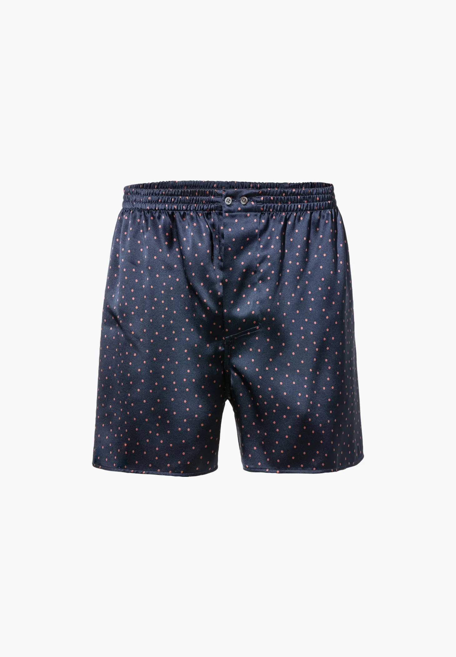Homme Zimmerli Silk NightwearBoxer Shorts - dots