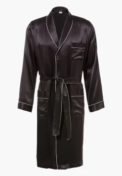 Homme Zimmerli Silk NightwearRobe de chambre longue - anthrazit