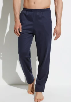 Homme Zimmerli Supreme Green CottonPantalon - navy