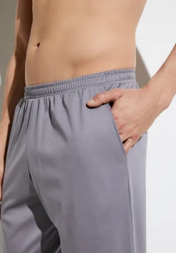 Homme Zimmerli Supreme Green CottonPantalon - grey