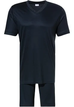 Homme Zimmerli Sustainable LuxuryPyjama court - twilight blue