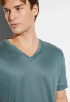 Homme Zimmerli Sustainable LuxuryPyjama court - jade