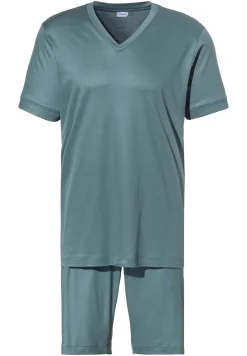 Homme Zimmerli Sustainable LuxuryPyjama court - jade